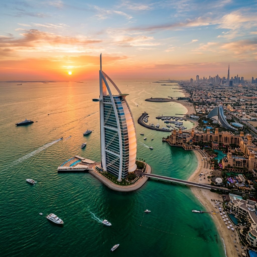 Jumeirah Shore and Burj Al Arab
